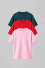 Cargar imagen en el visor de la galería, Pack de 3 Camisetas Alto Gramaje- Regular $76.333 c/u