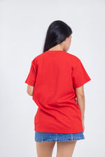 Cargar imagen en el visor de la galería, Camiseta para ELLAS Alto Gramaje Regular- ¡Nuestra joya! CARMESI