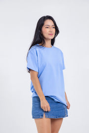 Camiseta para ELLAS Alto Gramaje Regular- ¡Nuestra joya! COBALTO
