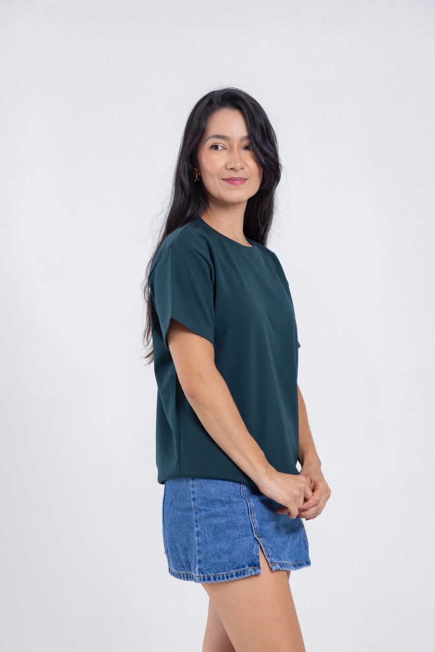Camiseta para ELLAS Alto Gramaje Regular- ¡Nuestra joya! ESMERALDA