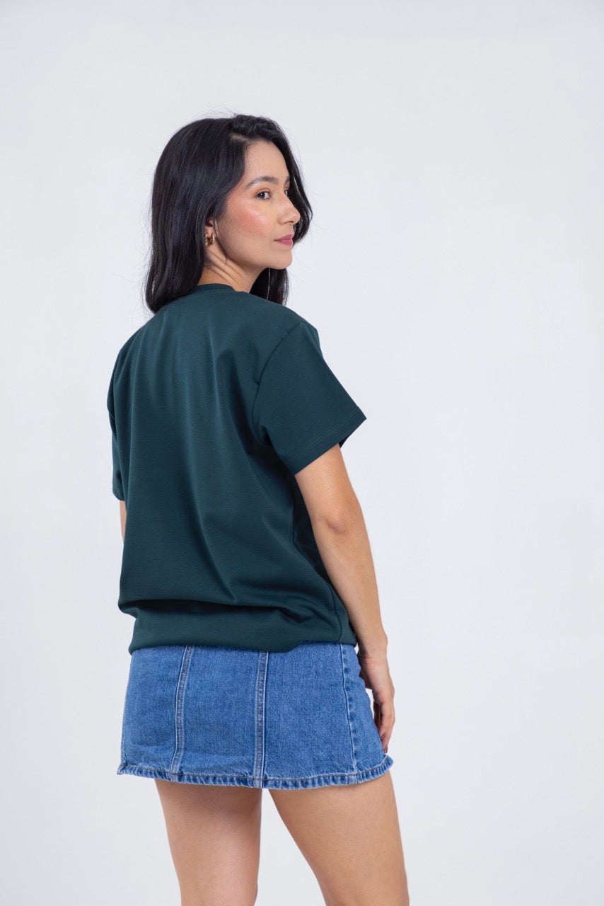 Camiseta para ELLAS Alto Gramaje Regular- ¡Nuestra joya! ESMERALDA
