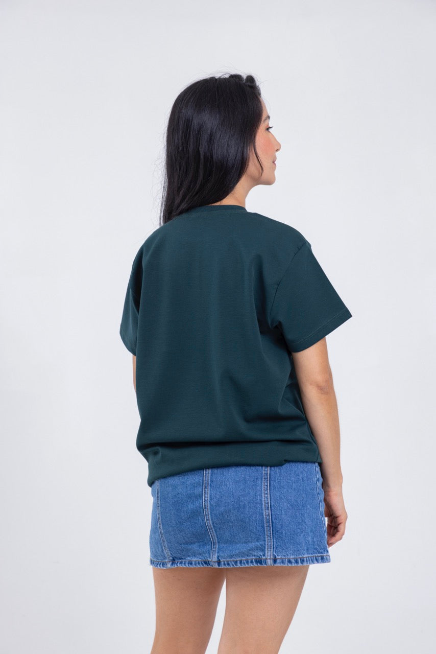 Camiseta para ELLAS Alto Gramaje Regular- ¡Nuestra joya! ESMERALDA