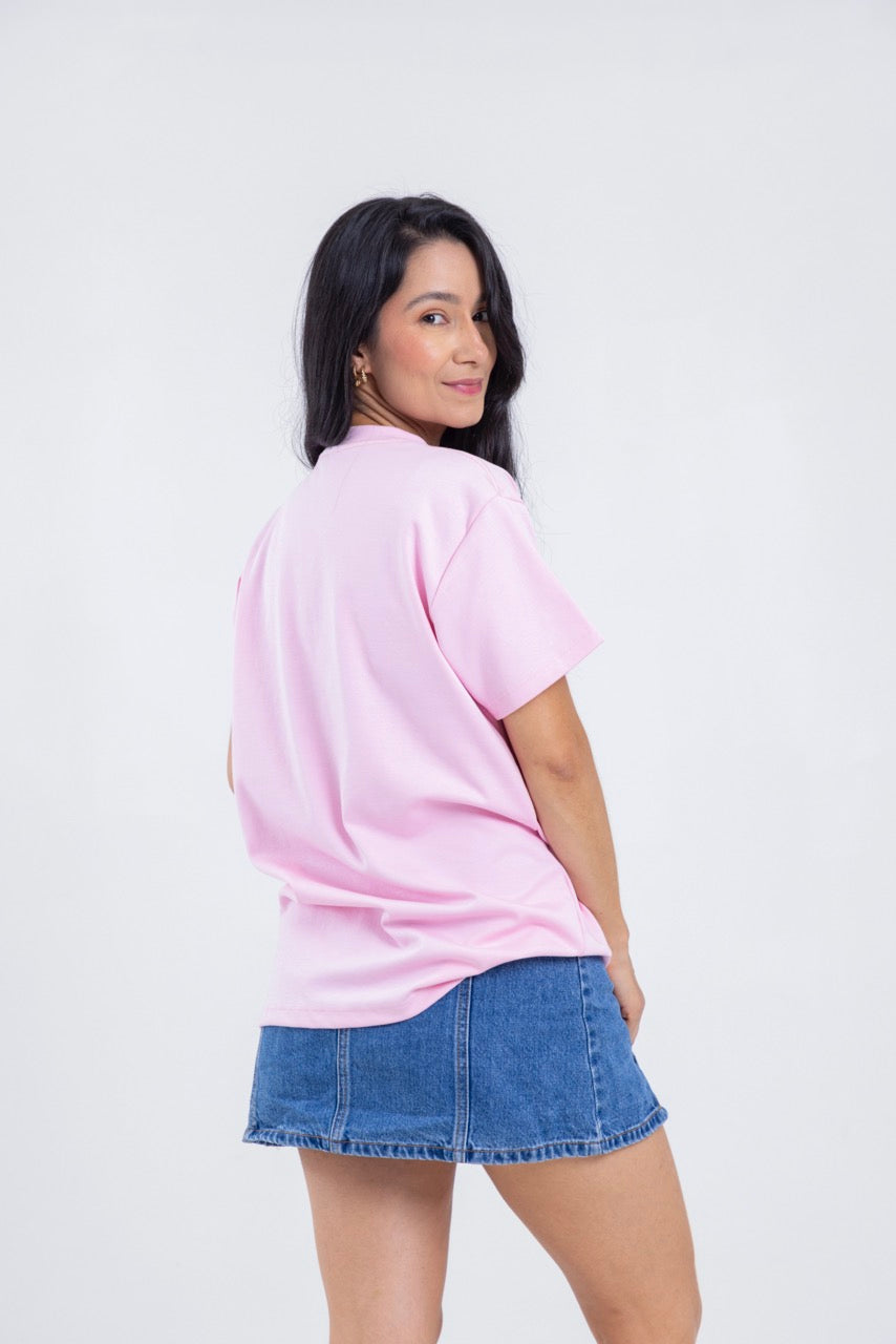 Camiseta para ELLAS Alto Gramaje Regular- ¡Nuestra joya! ROSE