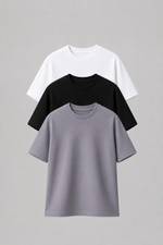 Cargar imagen en el visor de la galería, Pack de 3 Camisetas Alto Gramaje- Regular $76.333 c/u
