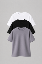 Pack de 3 Camisetas Alto Gramaje- Regular $76.333 c/u
