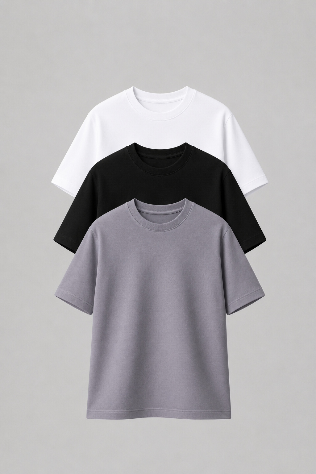 Pack de 3 Camisetas Alto Gramaje- Regular $76.333 c/u
