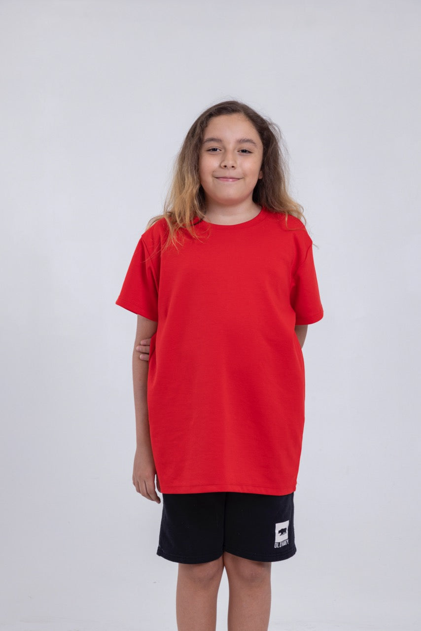 ¡Conoce la nueva Camiseta para niños y niñas! CARMESI