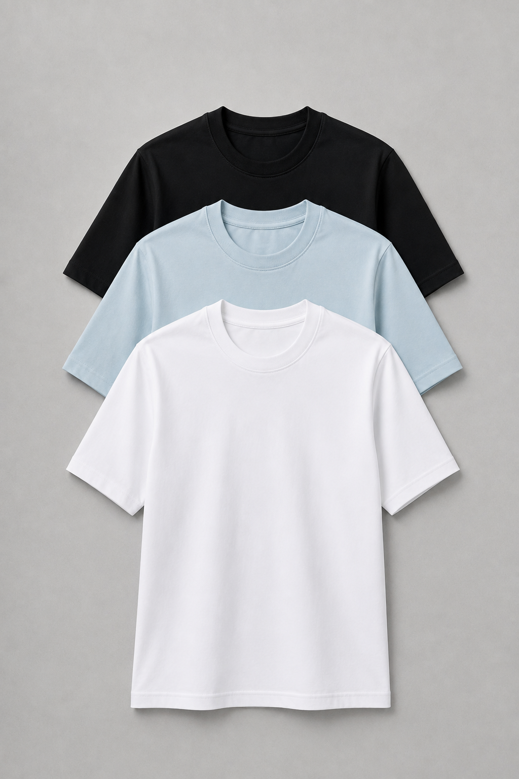 Pack de 3 Camisetas Soft- 100% Algodón $69.000 c/u